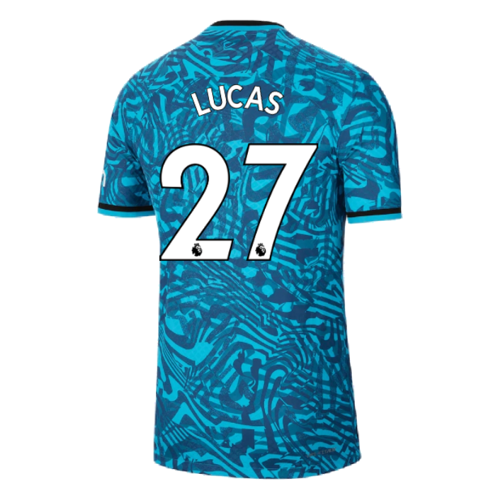 2022-2023 Tottenham Vapor Third Shirt (LUCAS 27)