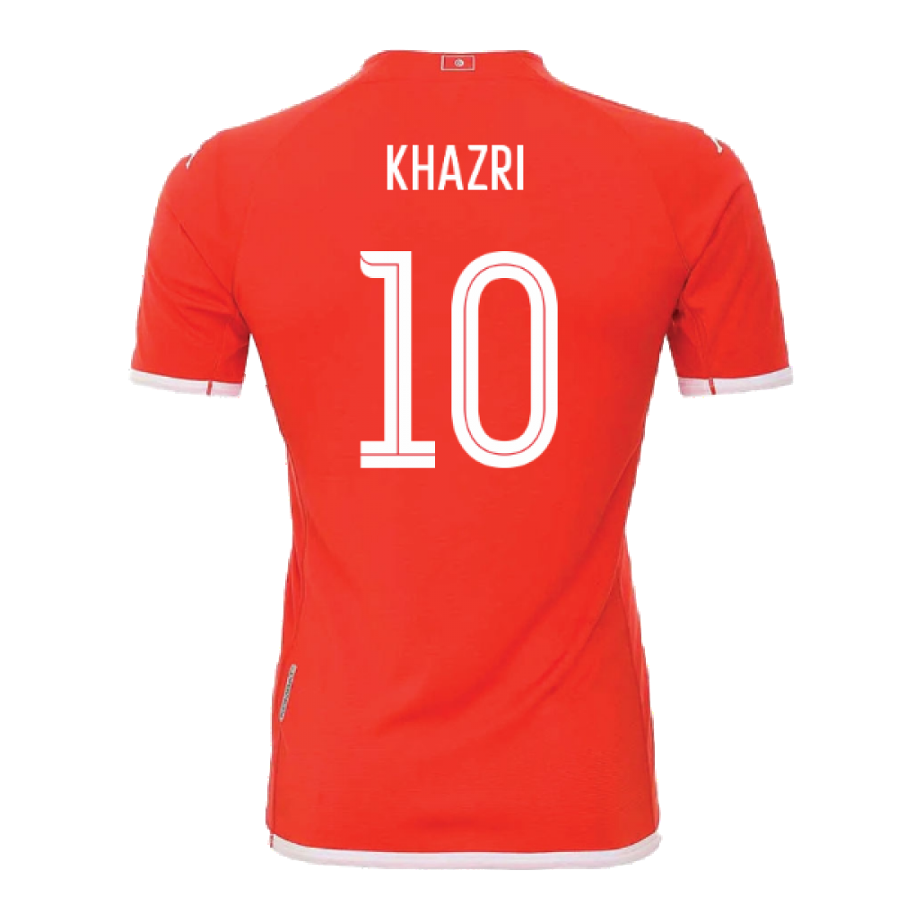 2022-2023 Tunisia Home Shirt (KHAZRI 10)