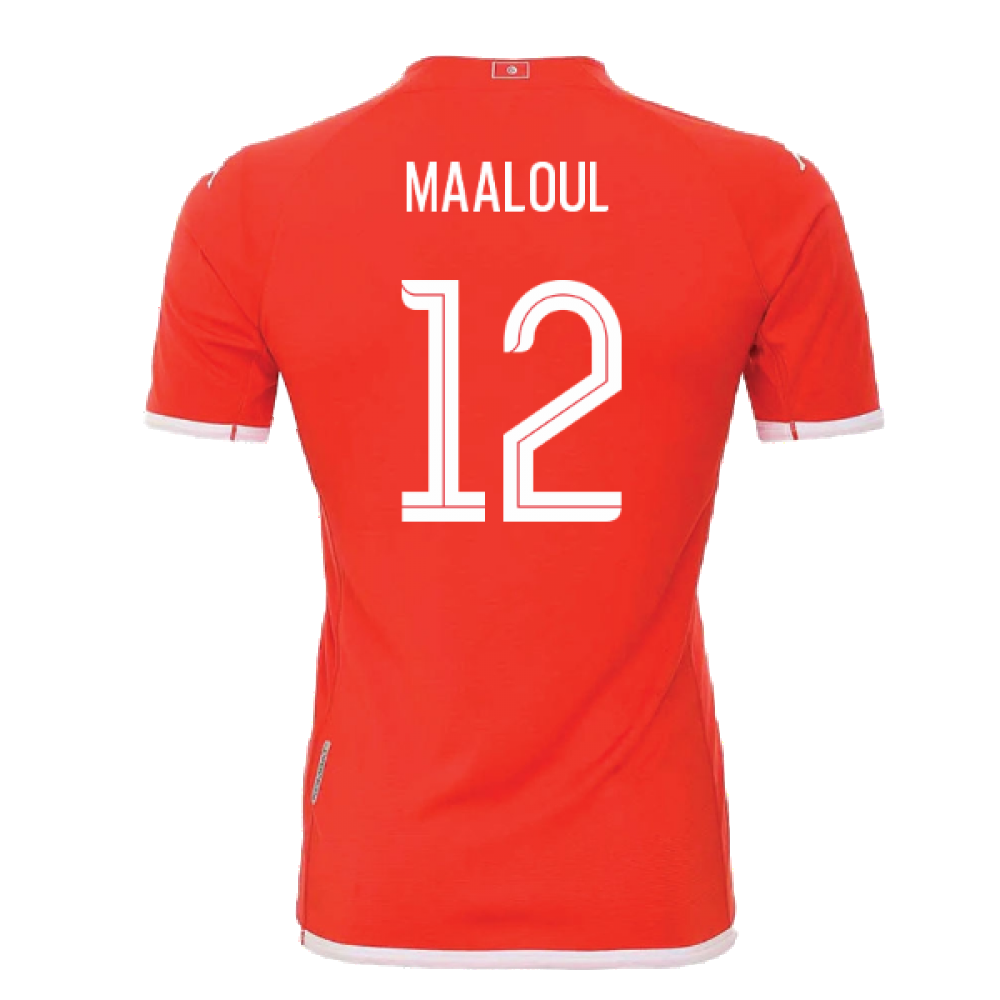 2022-2023 Tunisia Home Shirt (MAALOUL 12)