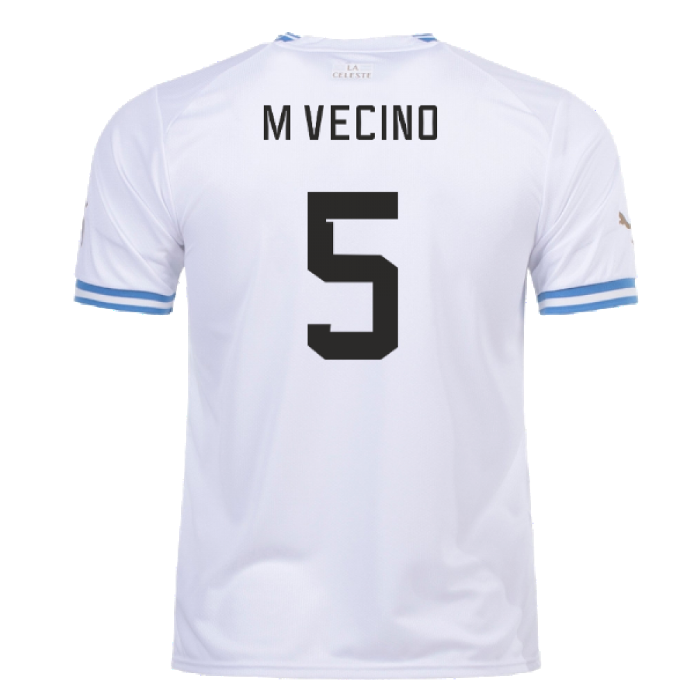 2022-2023 Uruguay Away Shirt (M Vecino 5)