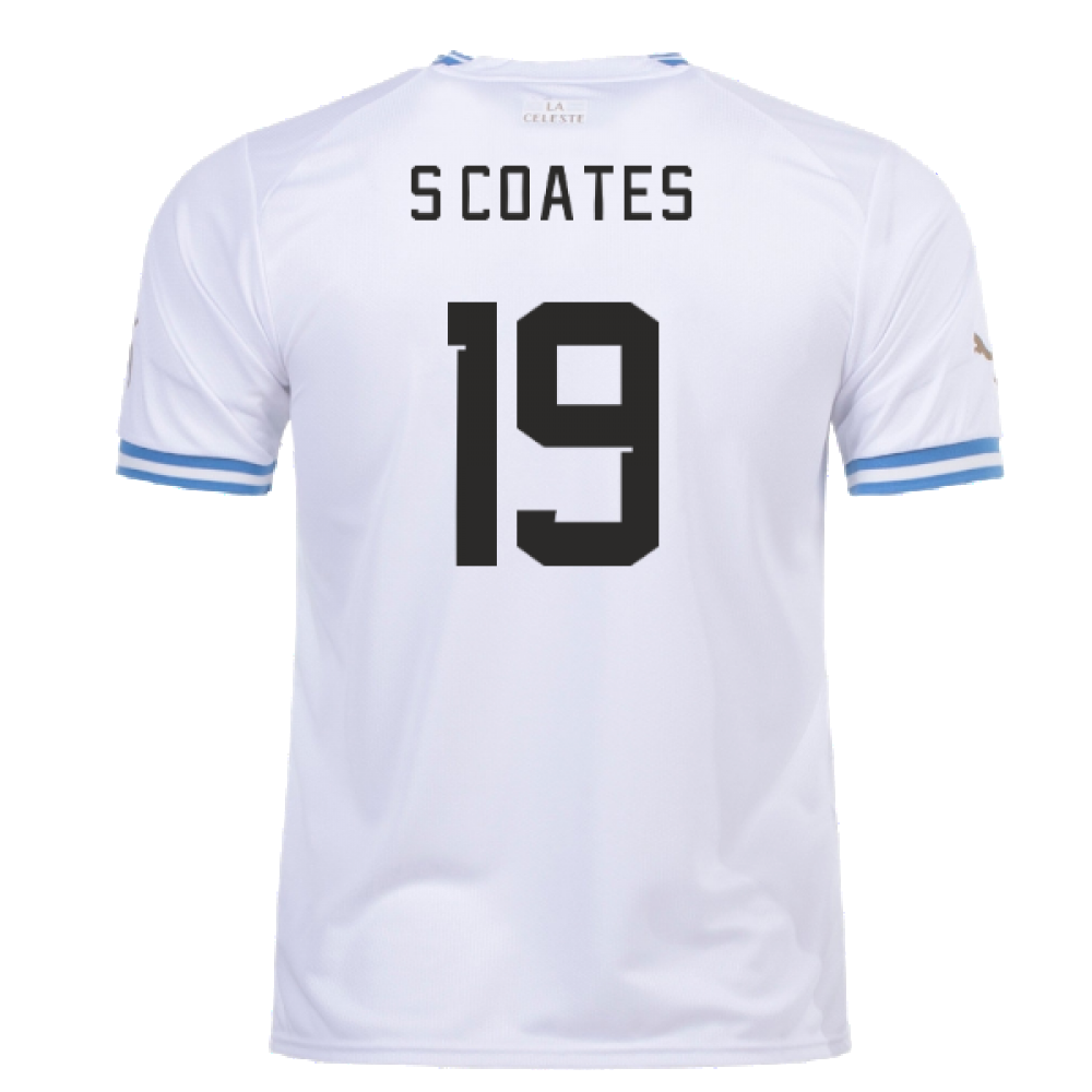 2022-2023 Uruguay Away Shirt (S Coates 19)