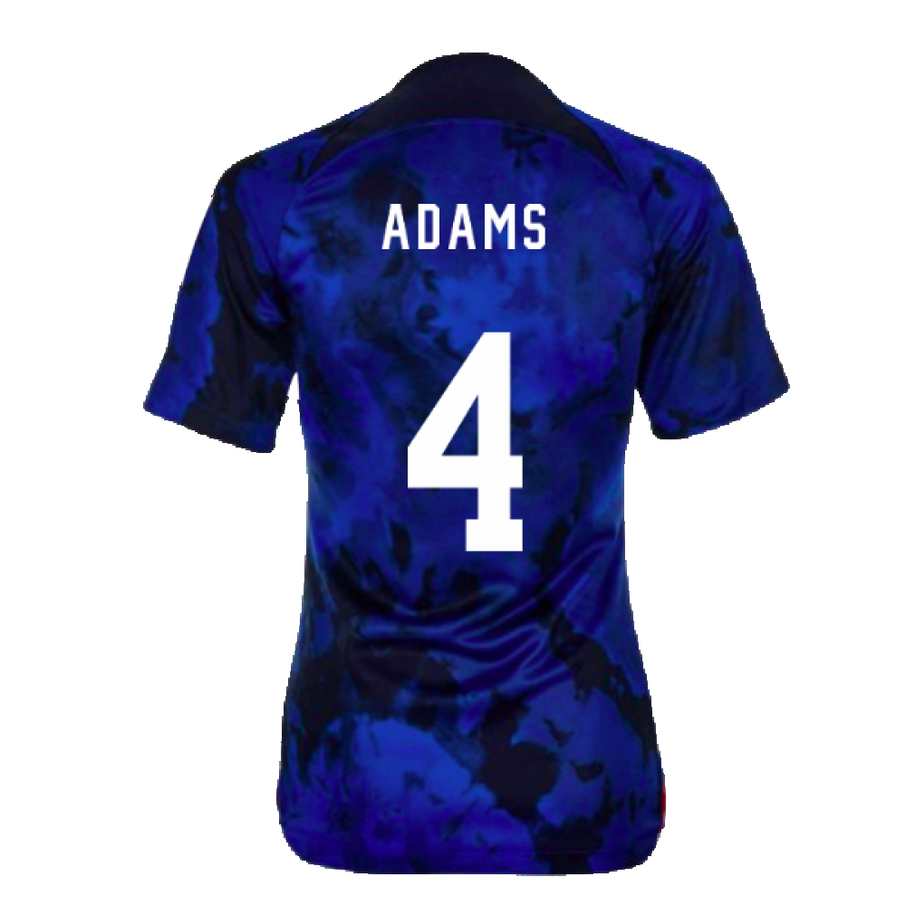 2022-2023 USA Away Football Shirt (Womens) (ADAMS 4)