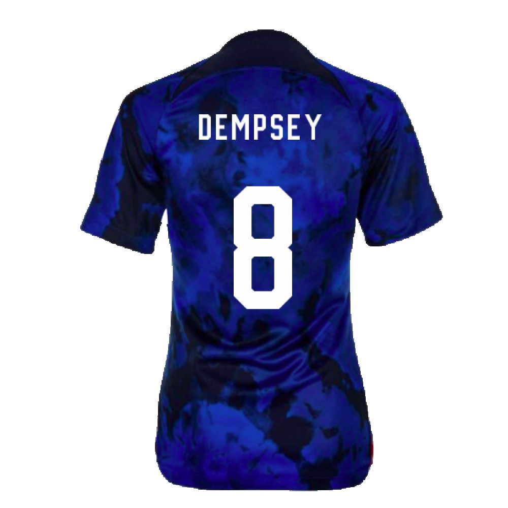 2022-2023 USA Away Football Shirt (Womens) (DEMPSEY 8)