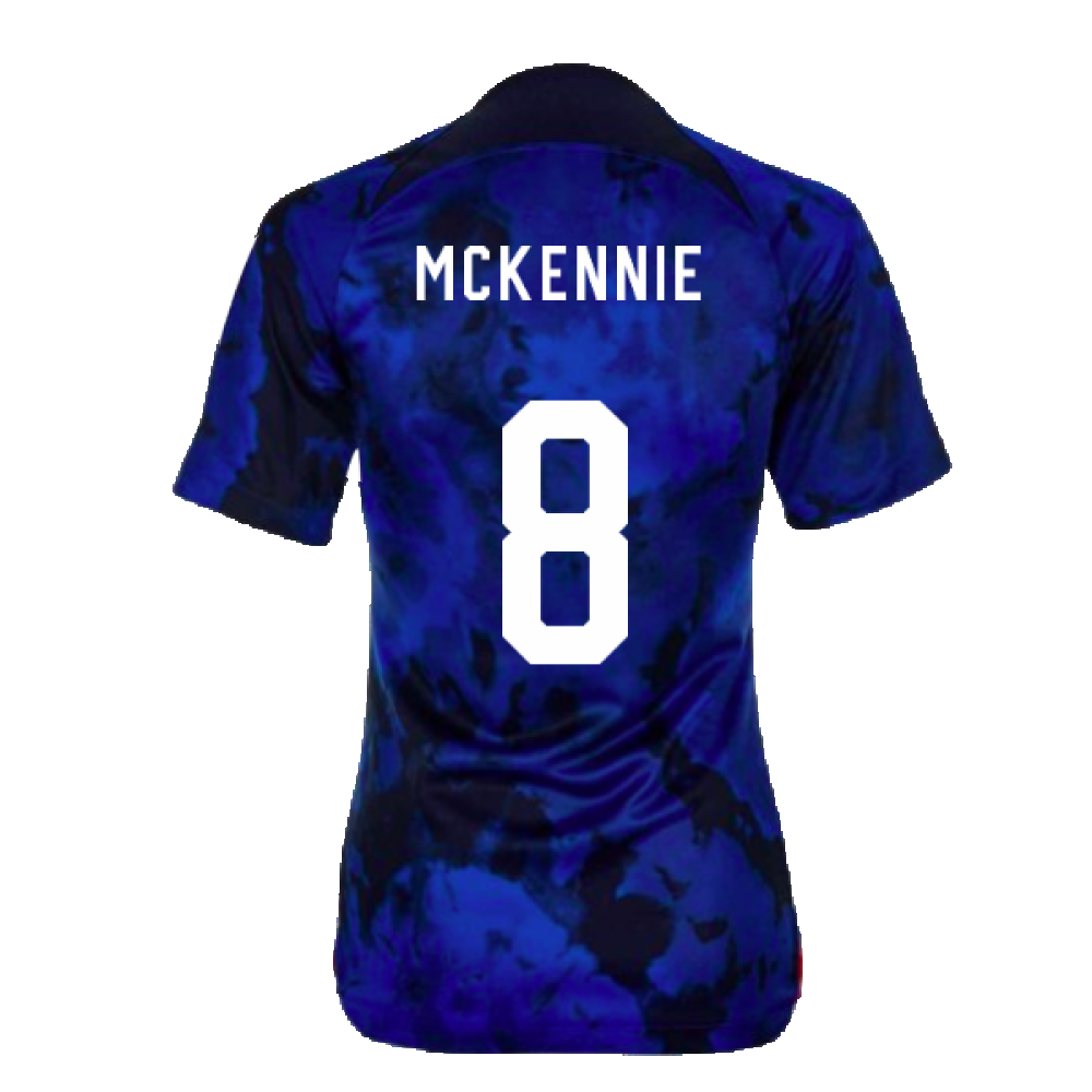 2022-2023 USA Away Football Shirt (Womens) (MCKENNIE 8)