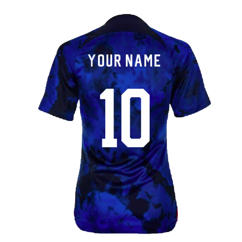 2022-2023 USA Away Football Shirt (Womens) (Your Name)