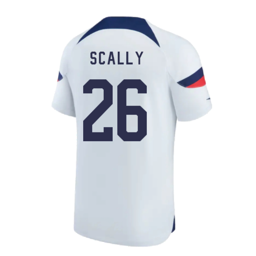 2022-2023 USA Home Shirt (Kids) (SCALLY 26)