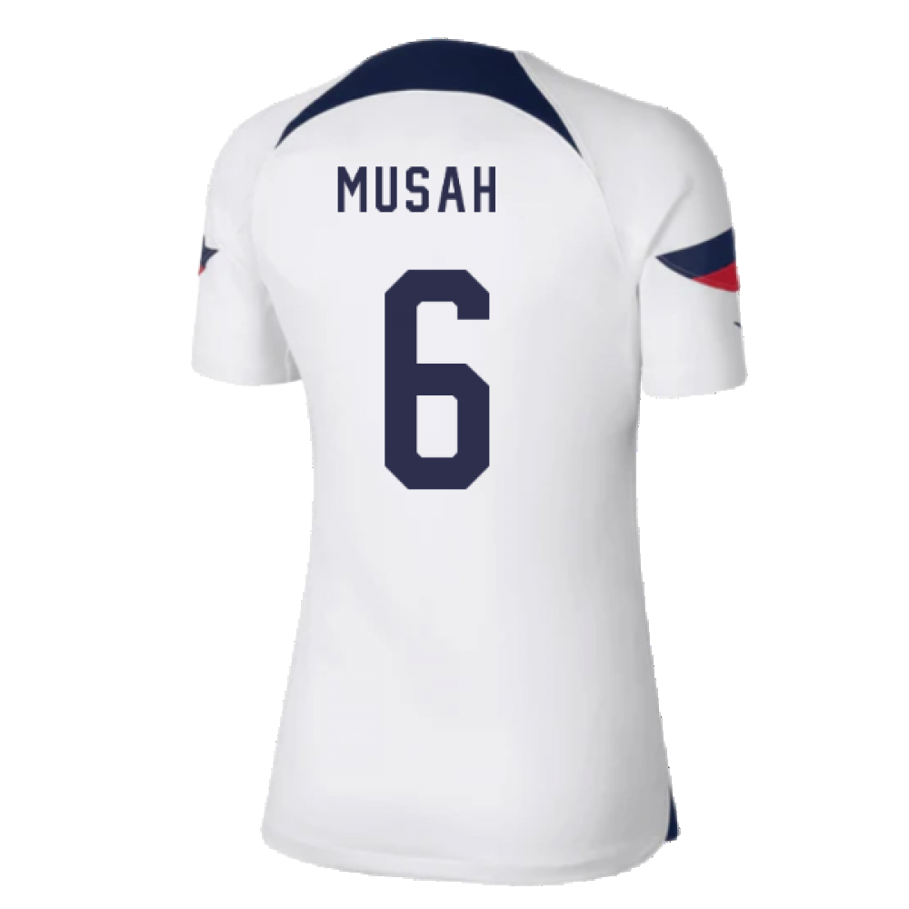 2022-2023 USA Home Shirt (Ladies) (MUSAH 6)