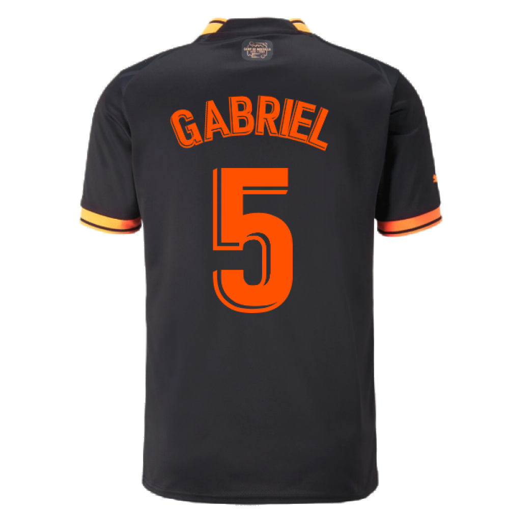 2022-2023 Valencia Away Shirt (GABRIEL 5)