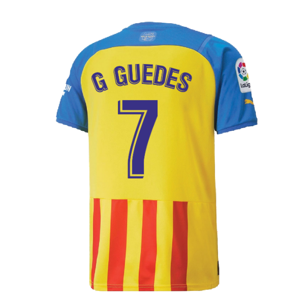 2022-2023 Valencia Third Shirt (Kids) (G GUEDES 7)