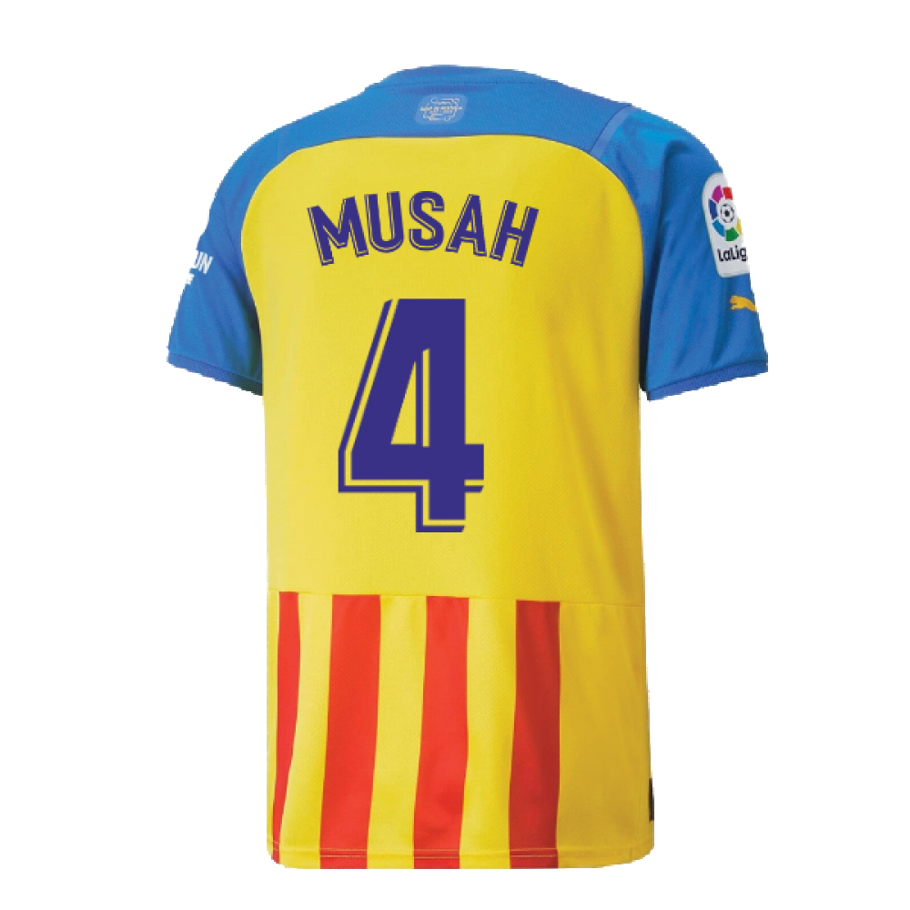 2022-2023 Valencia Third Shirt (Kids) (MUSAH 4)