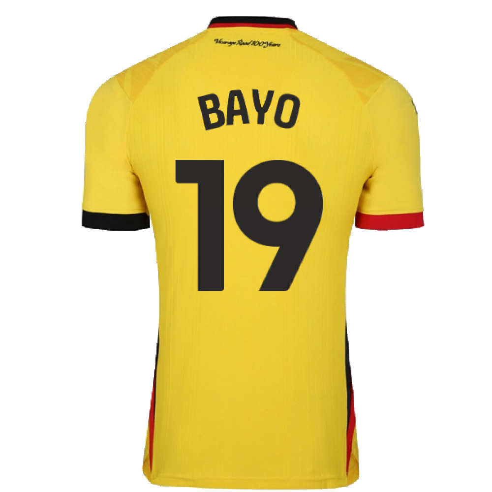 2022-2023 Watford Home Shirt (BAYO 19)