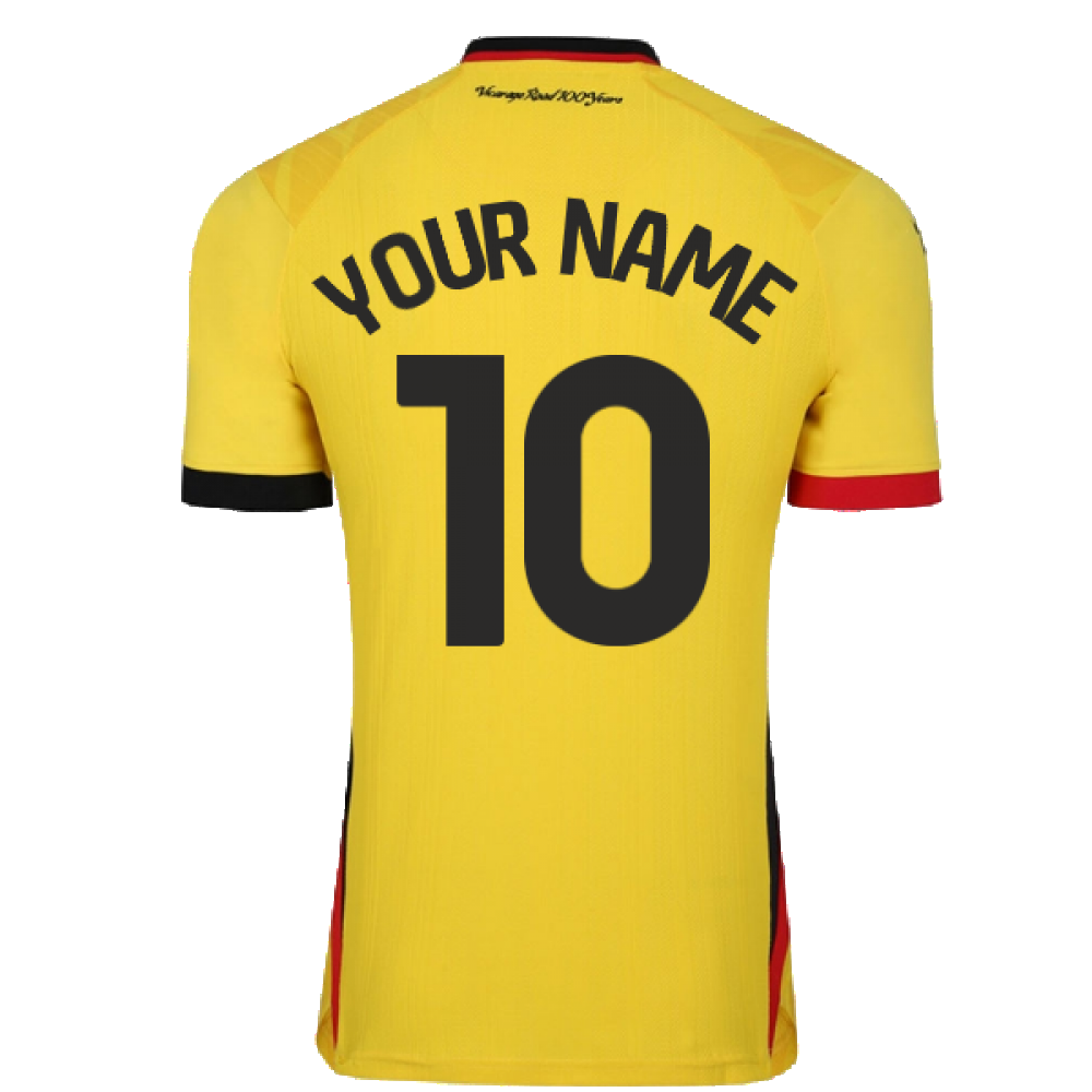 2022-2023 Watford Home Shirt (Your Name)