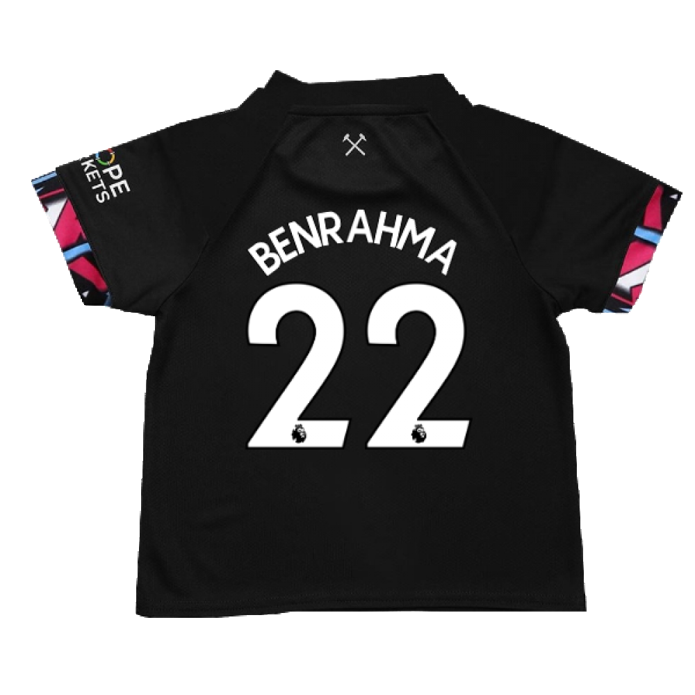 2022-2023 West Ham Away Baby Kit (BENRAHMA 22)