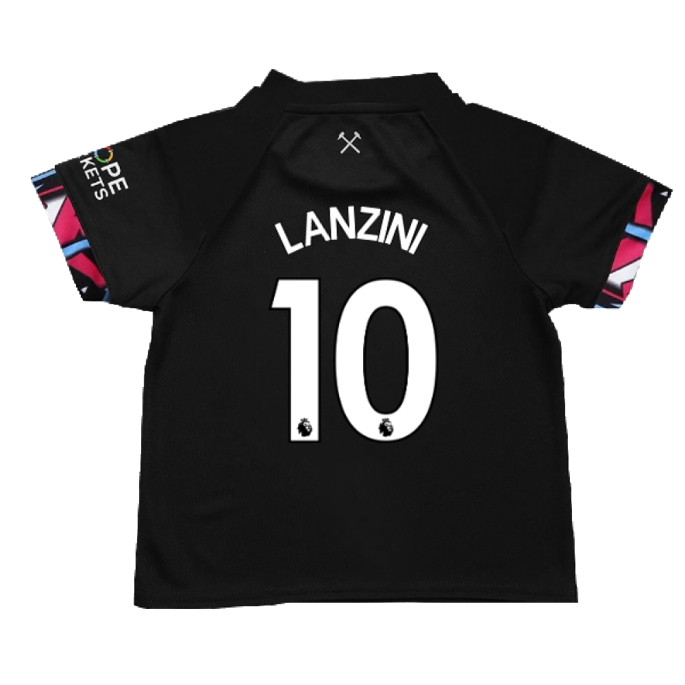 2022-2023 West Ham Away Baby Kit (LANZINI 10)