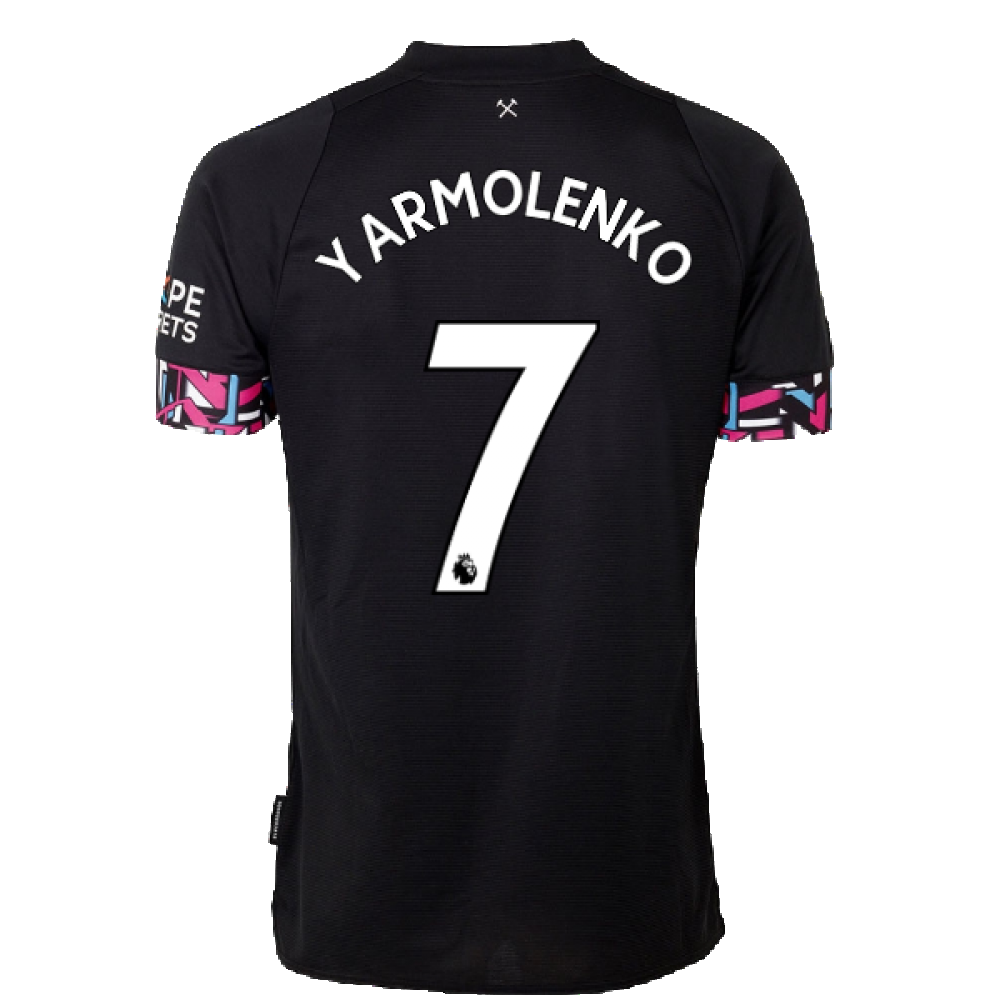 2022-2023 West Ham Away Shirt (YARMOLENKO 7)