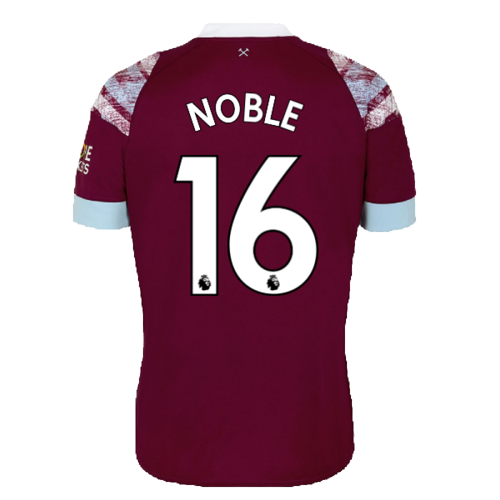 2022-2023 West Ham Home Shirt (NOBLE 16)