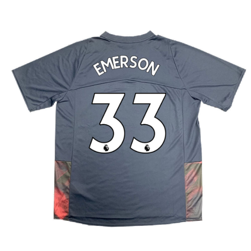 2022-2023 West Ham Training Jersey (S) - Blue Glow (EMERSON 33)