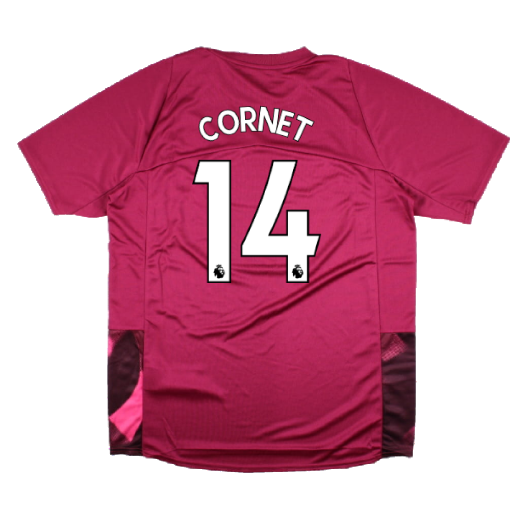 2022-2023 West Ham Training Jersey (S) - Red Plum (CORNET 14)