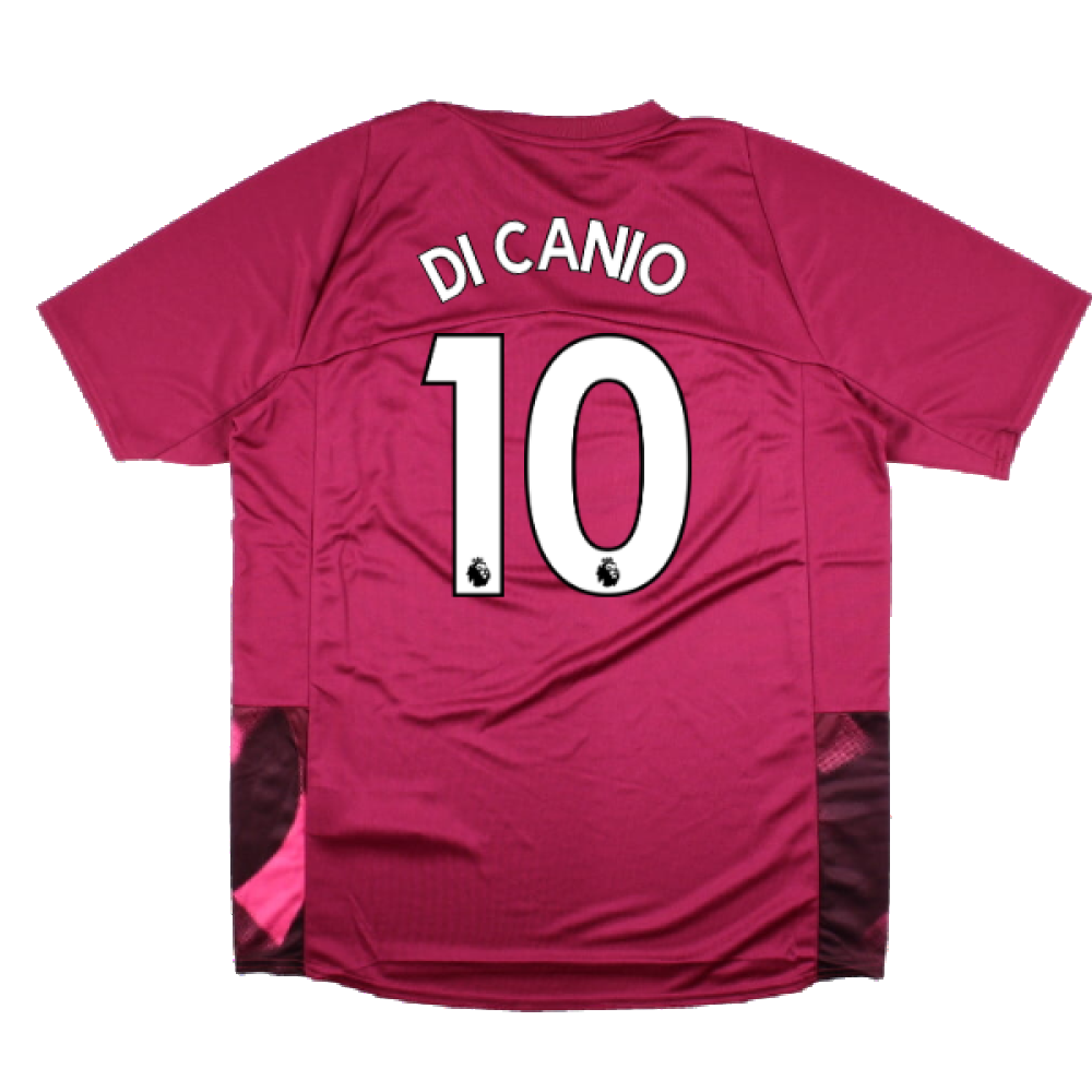 2022-2023 West Ham Warm Up Jersey (Grape Wine) (DI CANIO 10)