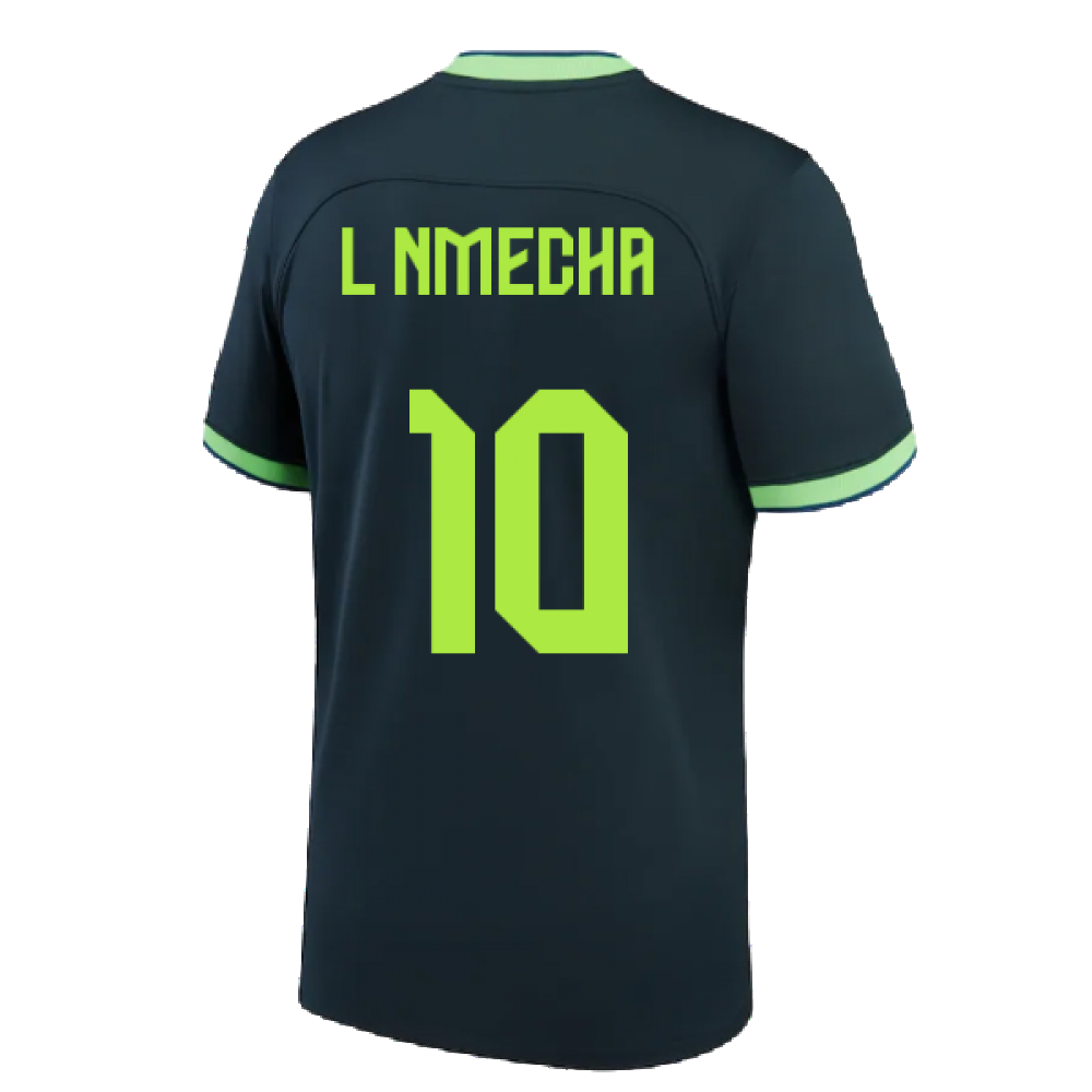 2022-2023 Wolfsburg Away Shirt (Kids) (L NMECHA 10)