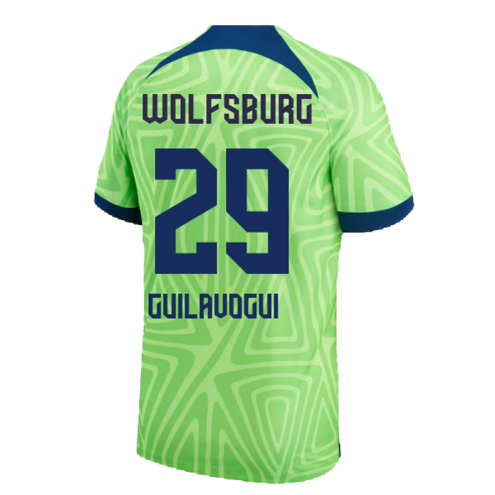 2022-2023 Wolfsburg Home Shirt (GUILAVOGUI 29)