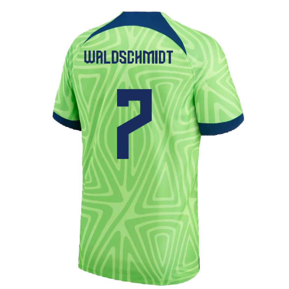 2022-2023 Wolfsburg Home Shirt (Kids) (WALDSCHMIDT 7)