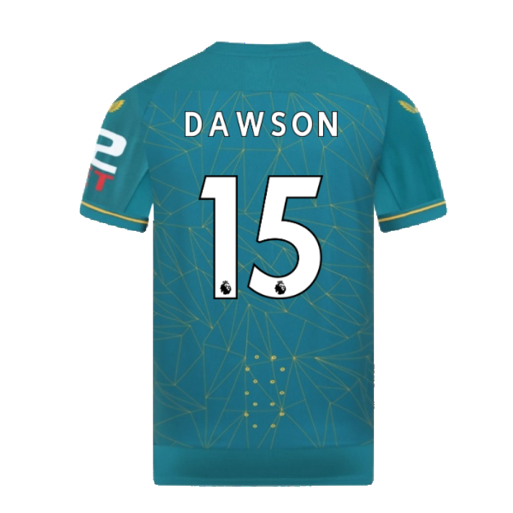 2022-2023 Wolves Away Pro Jersey (Dawson 15)