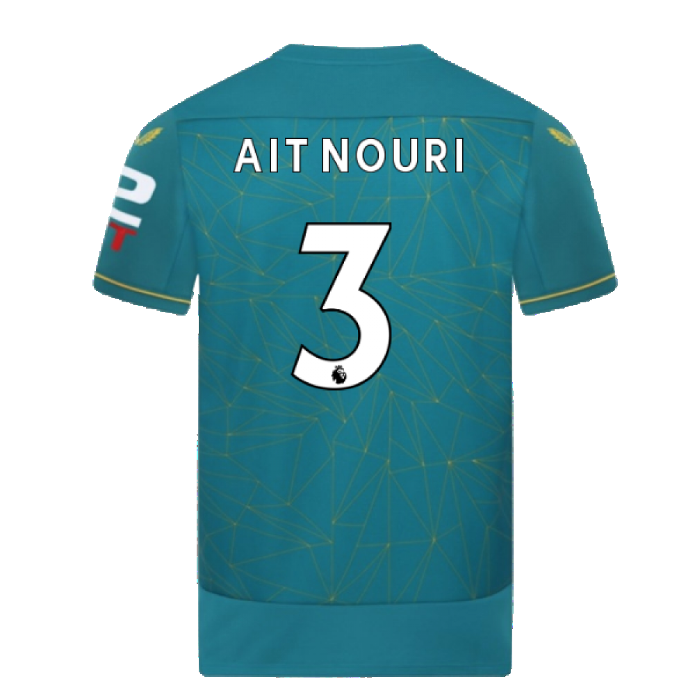 2022-2023 Wolves Away Shirt (AIT NOURI 3)