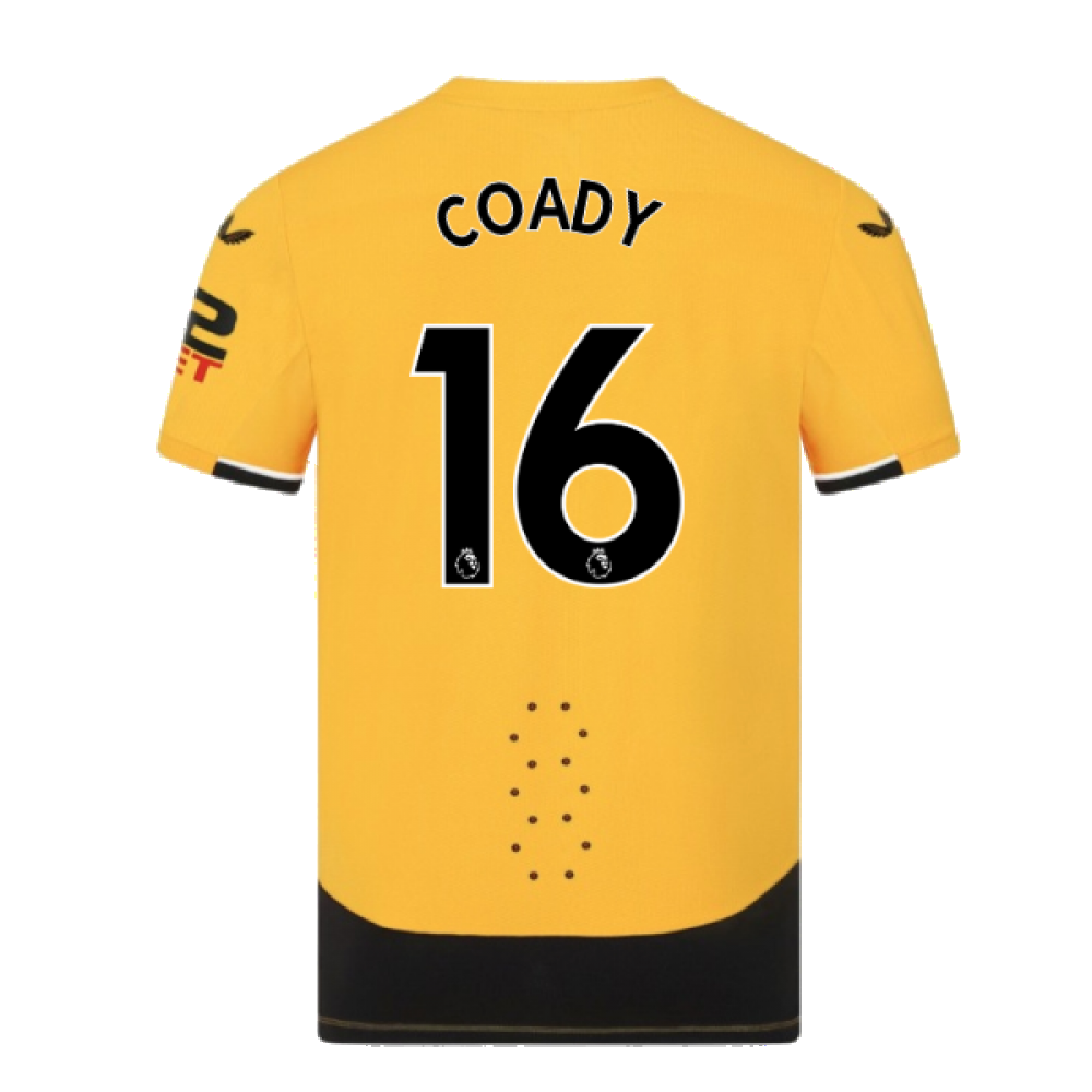 2022-2023 Wolves Home Pro Jersey (COADY 16)