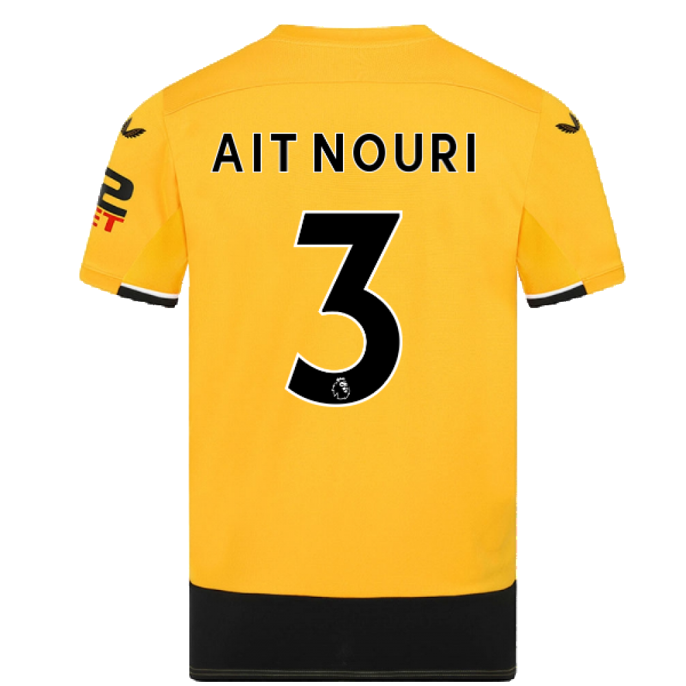 2022-2023 Wolves Home Shirt (AIT NOURI 3)