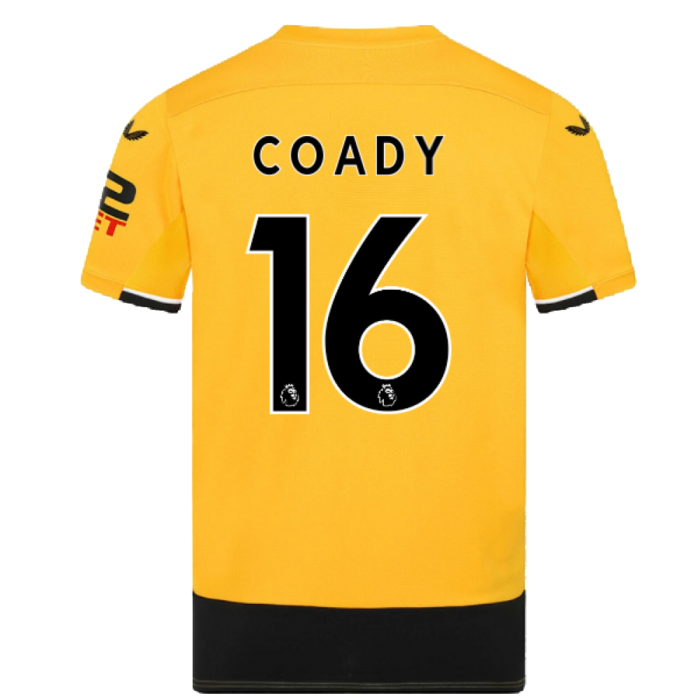 2022-2023 Wolves Home Shirt (COADY 16)