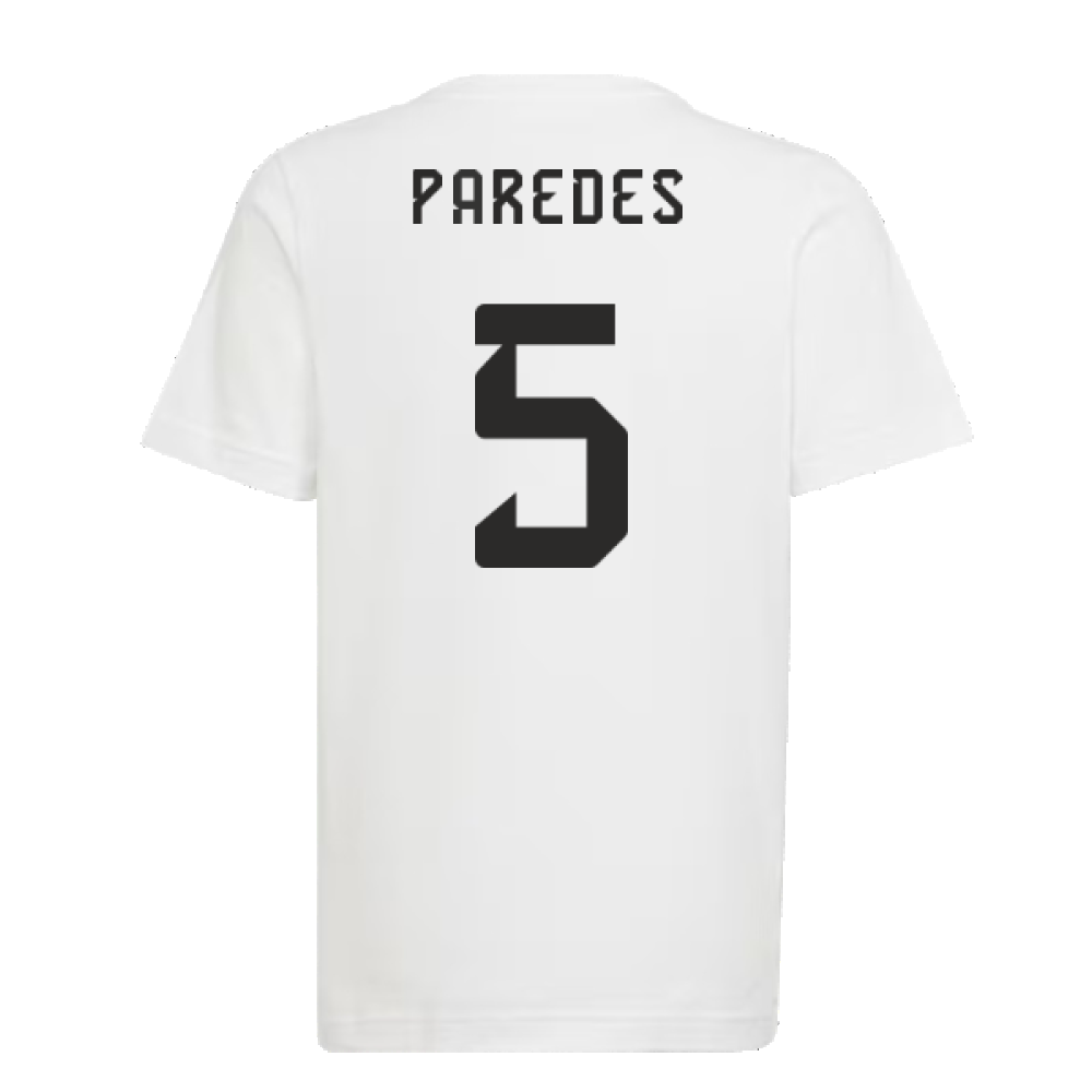 2022 Argentina World Cup Winners Tee (White) (PAREDES 5)