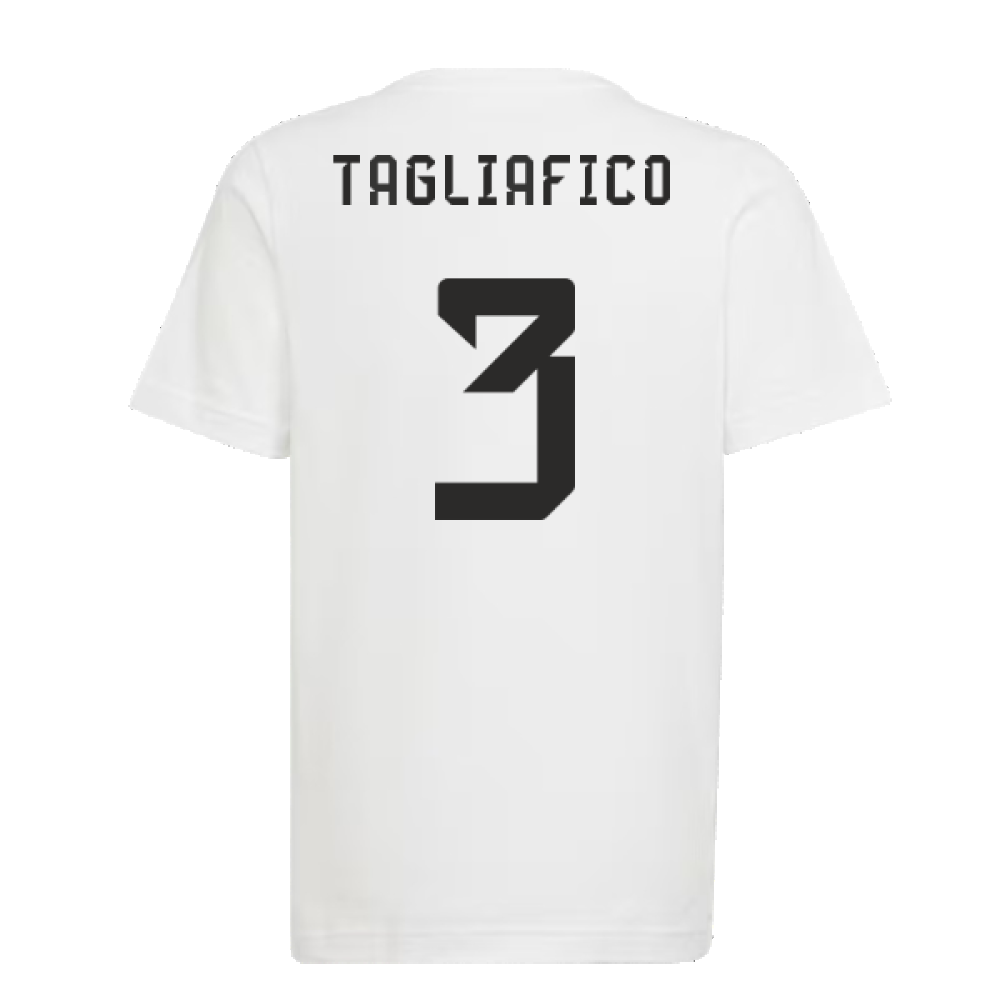 2022 Argentina World Cup Winners Tee (White) (TAGLIAFICO 3)