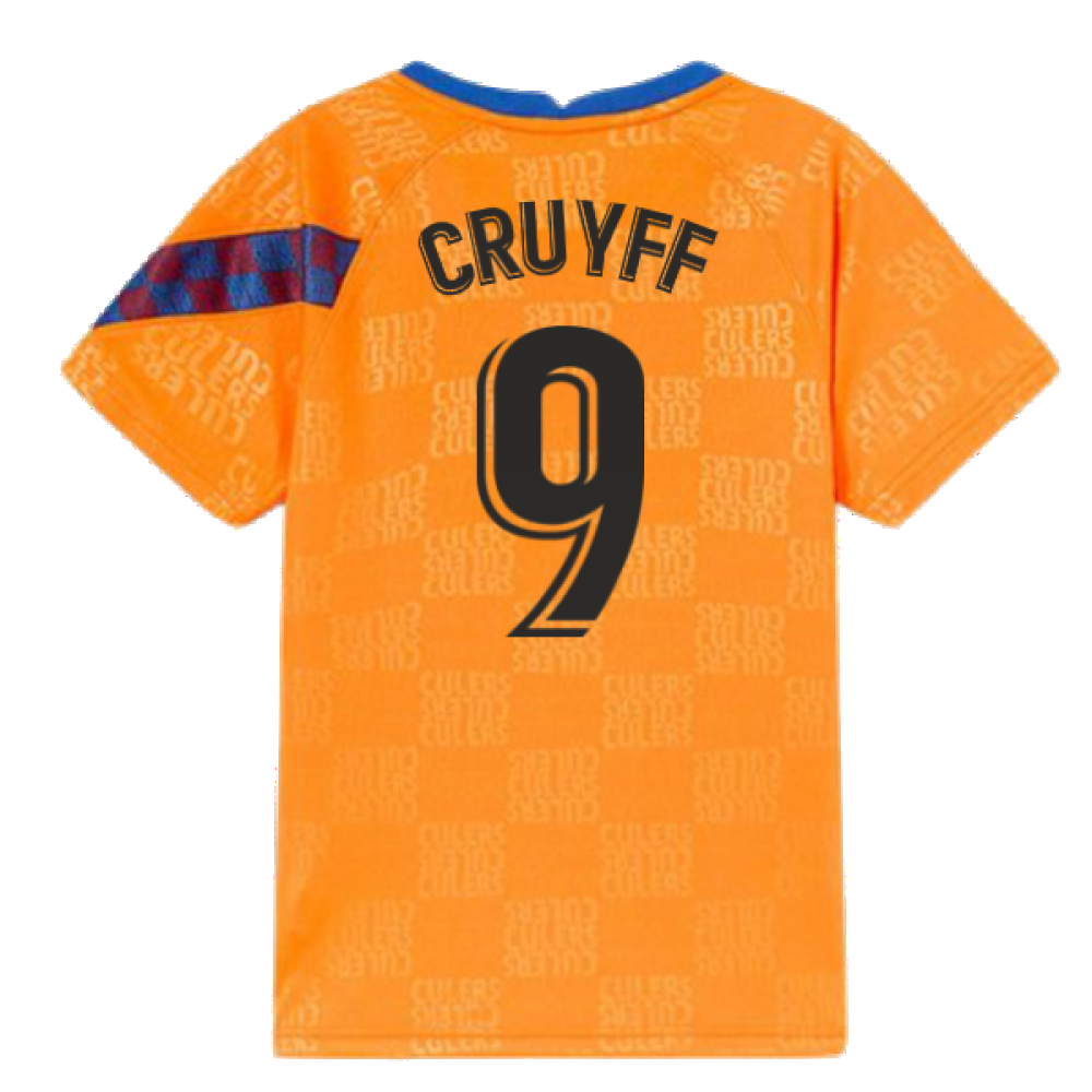 2022 Barcelona Nike Dri-Fit Pre Match Shirt (Kids) (CRUYFF 9)