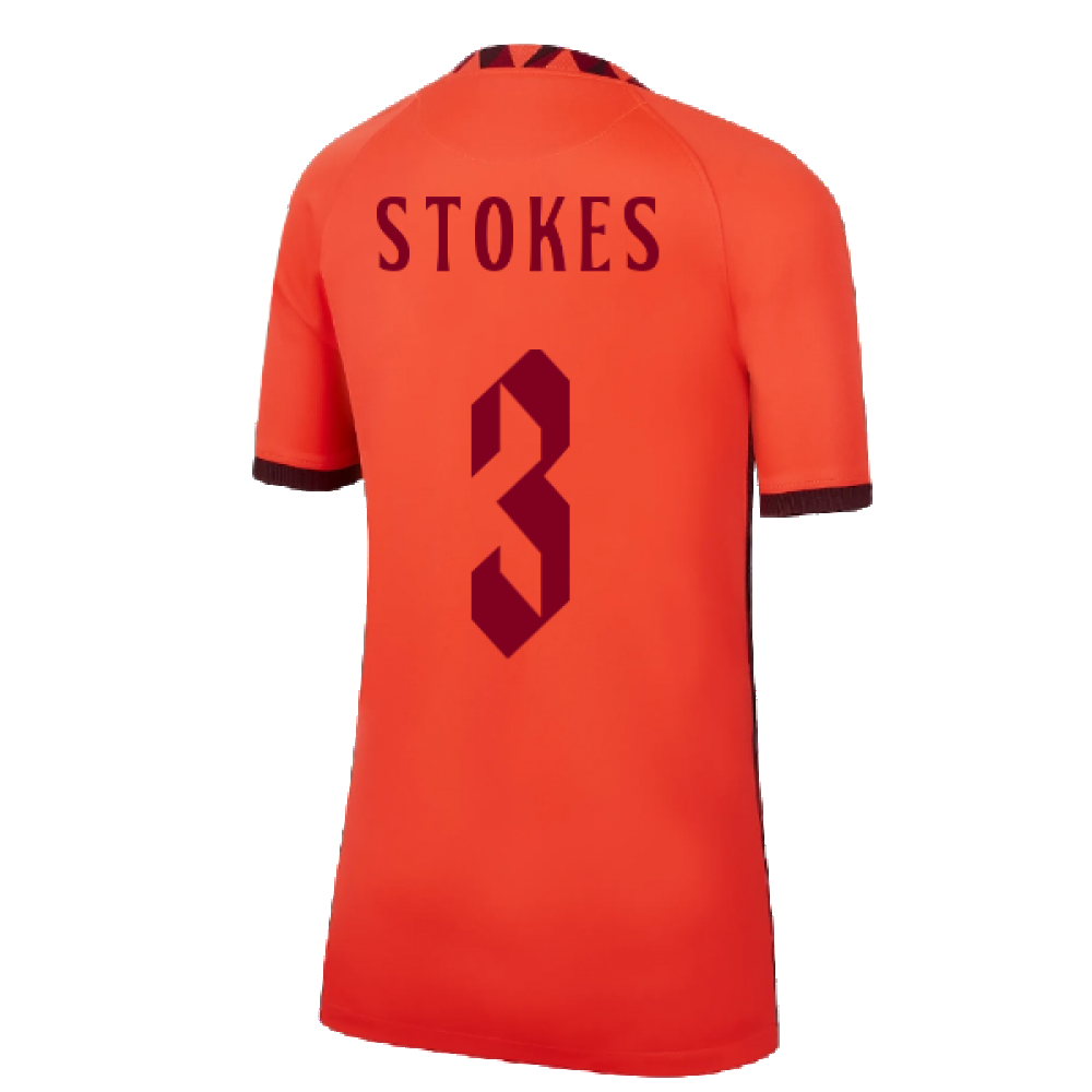 2022 England Away Shirt (Kids) (STOKES 3)