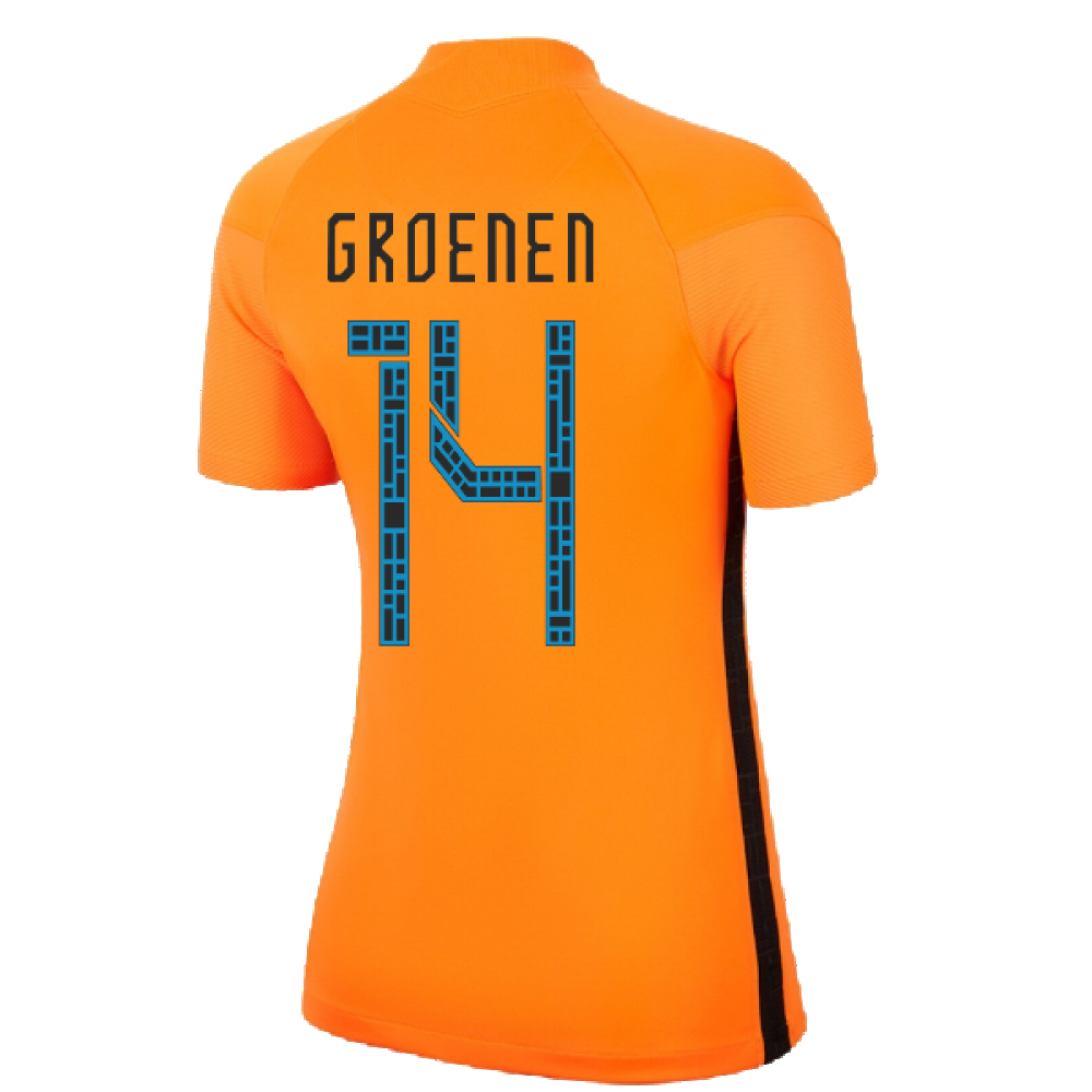 2022 Holland Euros Home Shirt (Kids) (GROENEN 14)