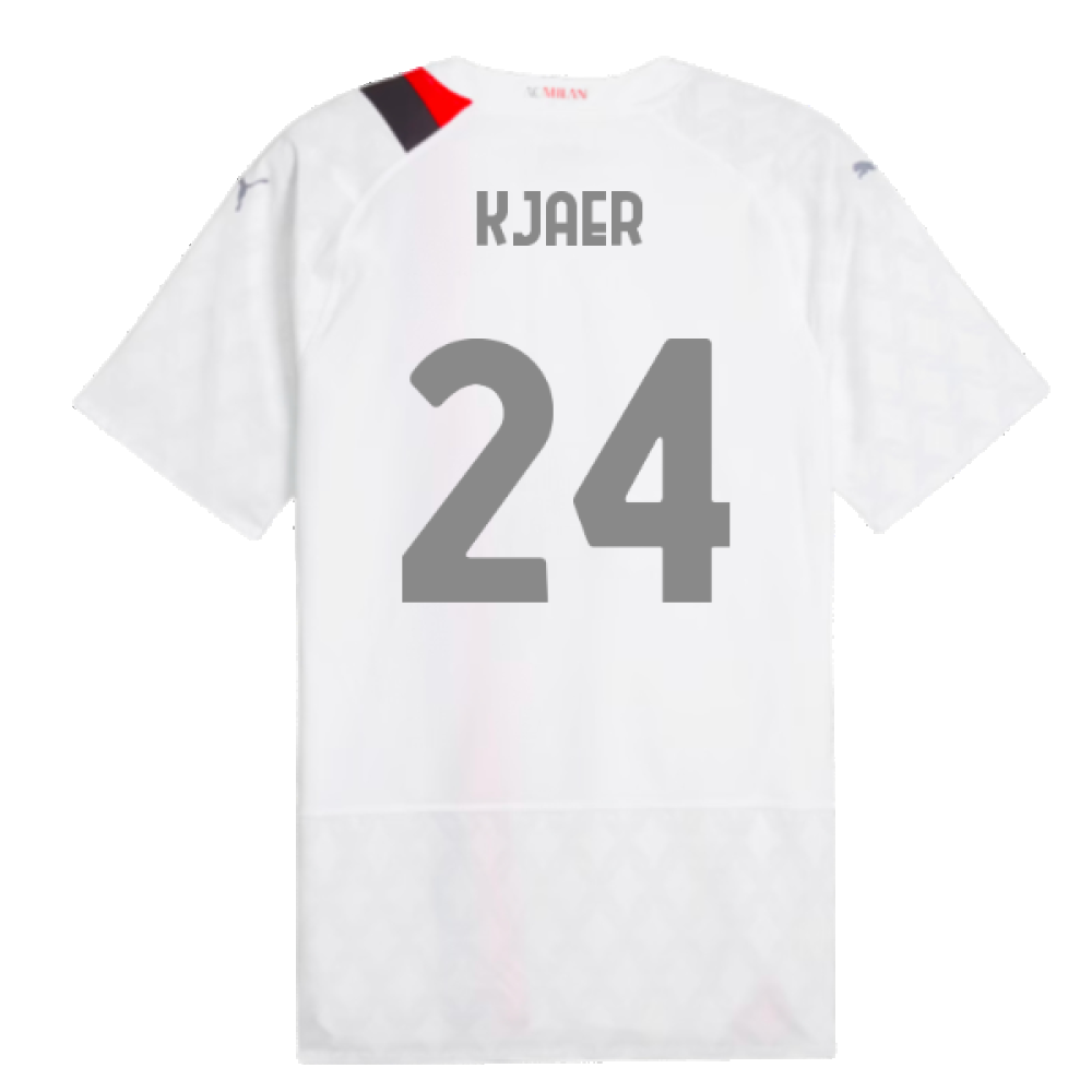 2023-2024 AC Milan Away Authentic Shirt (Kjaer 24)