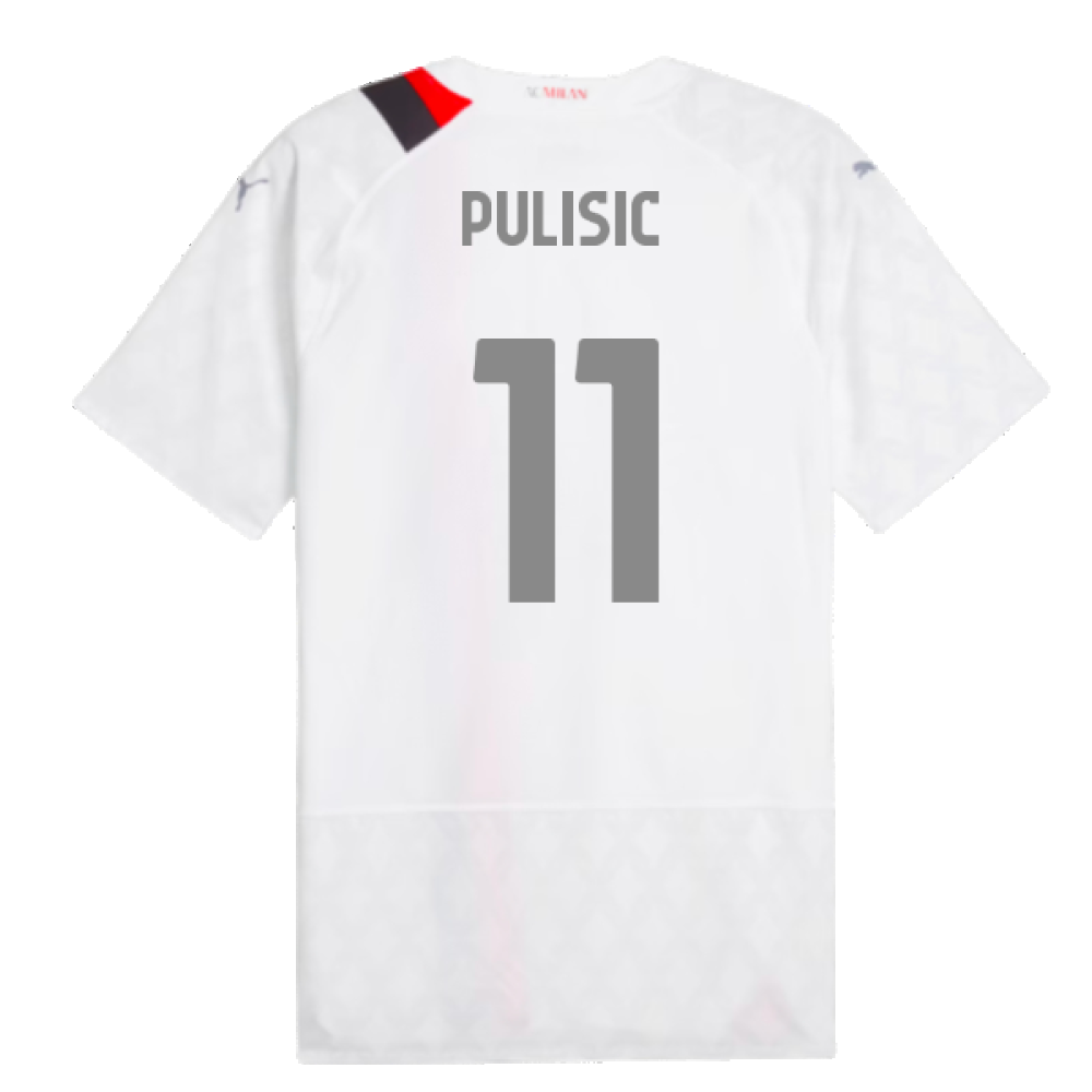 2023-2024 AC Milan Away Authentic Shirt (Pulisic 11)