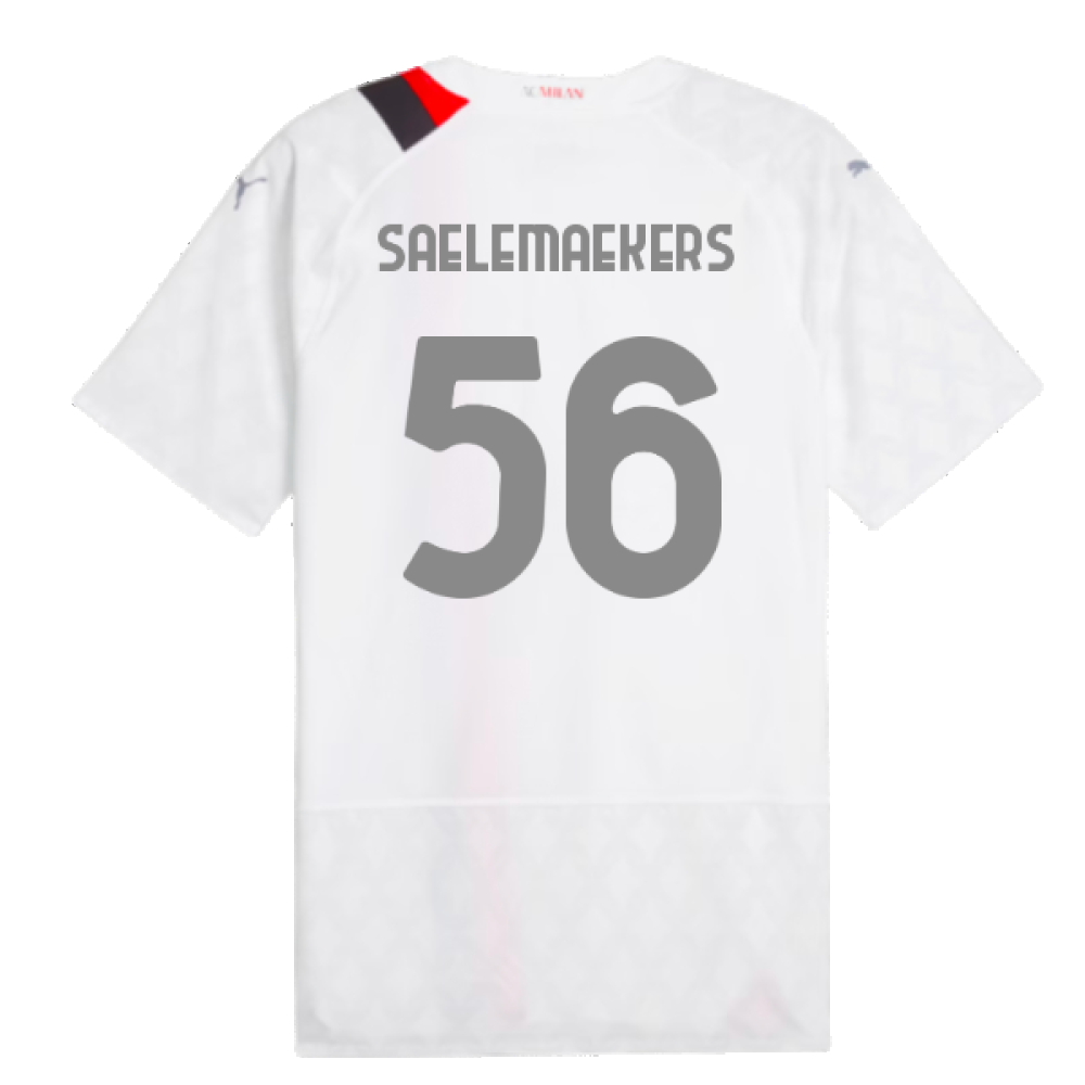 2023-2024 AC Milan Away Authentic Shirt (Saelemaekers 56)