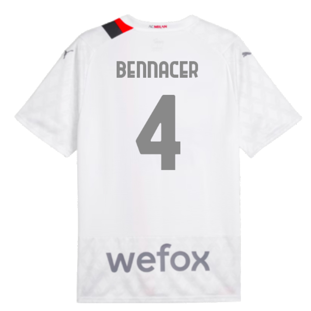 2023-2024 AC Milan Away Shirt (Bennacer 4)