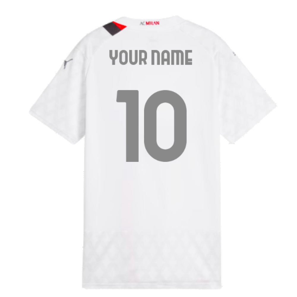 2023-2024 AC Milan Away Shirt (Ladies) (Your Name)