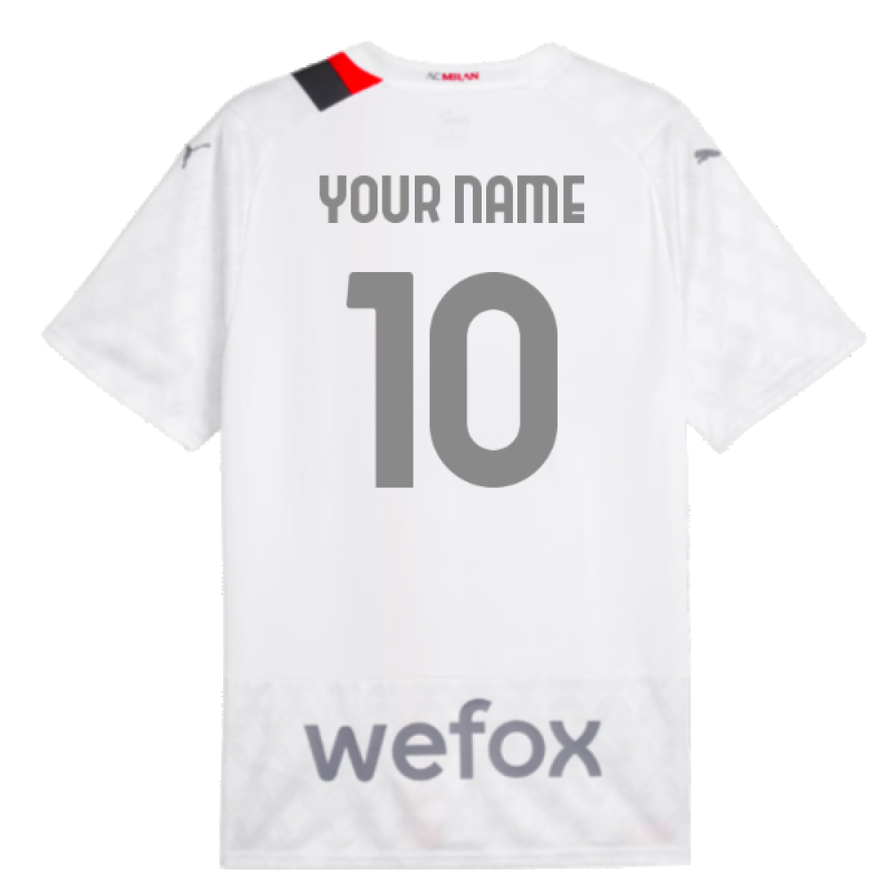 2023-2024 AC Milan Away Shirt (Your Name)