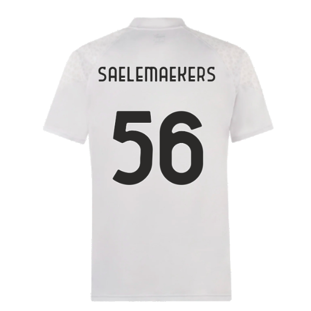 2023-2024 AC Milan Training Jersey (Grey) (Saelemaekers 56)