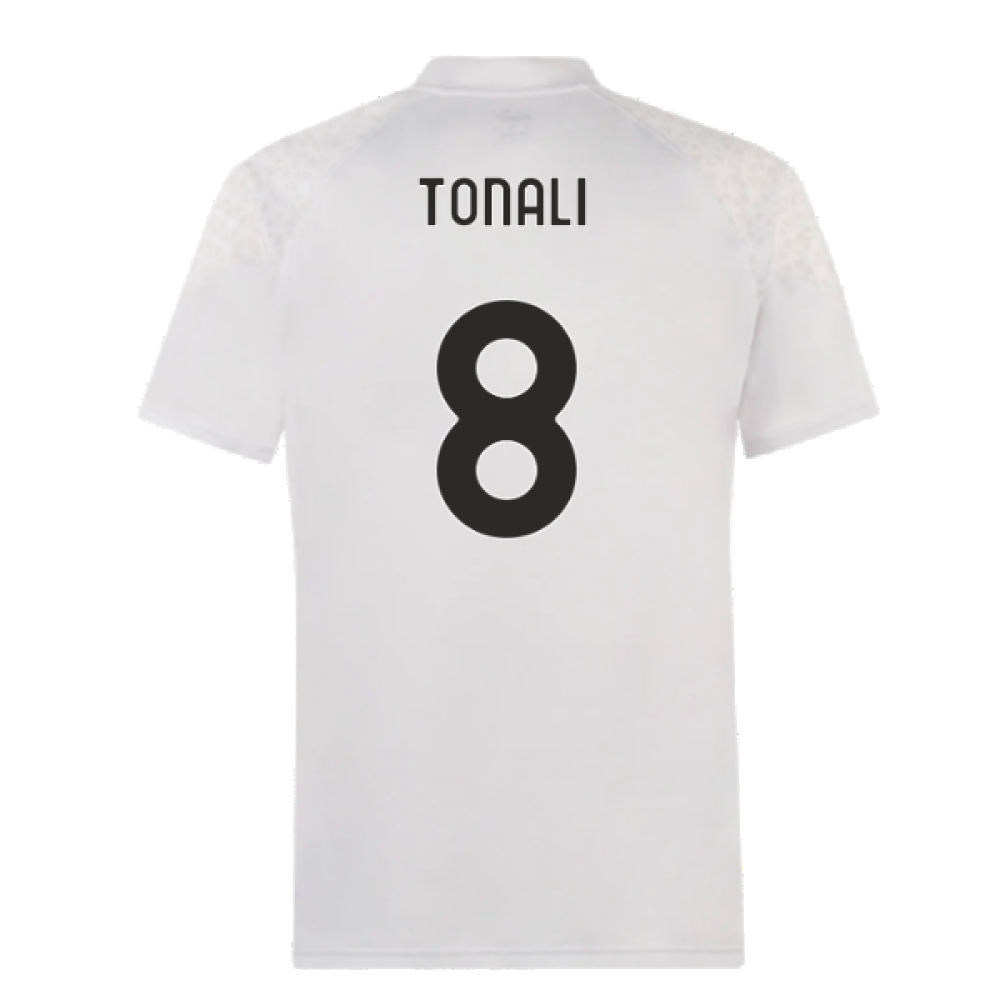 2023-2024 AC Milan Training Jersey (Grey) (Tonali 8)