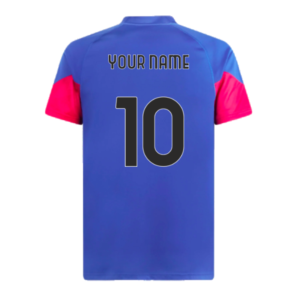 2023-2024 AC Milan Training Jersey (Royal Sapphire) (Your Name)