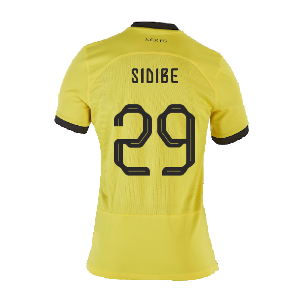 2023-2024 AEK Athens Home Shirt (Sidibe 29)