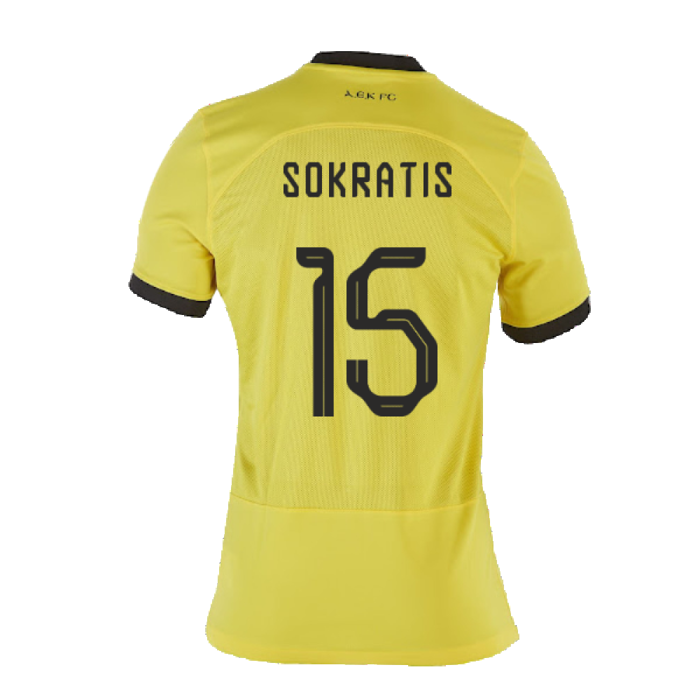 2023-2024 AEK Athens Home Shirt (Sokratis 15)