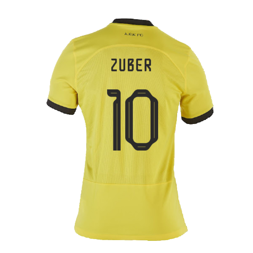 2023-2024 AEK Athens Home Shirt (Zuber 10)