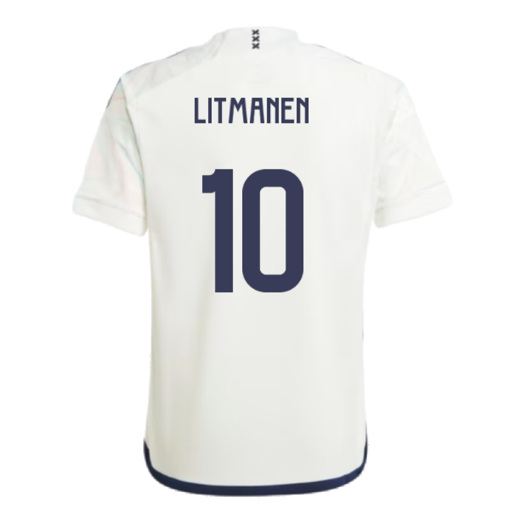 2023-2024 Ajax Away Shirt (Kids) (LITMANEN 10)