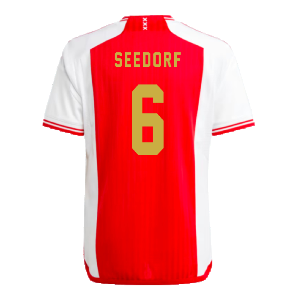 2023-2024 Ajax Home Shirt (Kids) (SEEDORF 6)